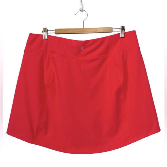 NWOT, Lolë, Coral Pink Pull-On Athletic Skort, Size XL 🏃♀️➡️ - Picture 9 of 12